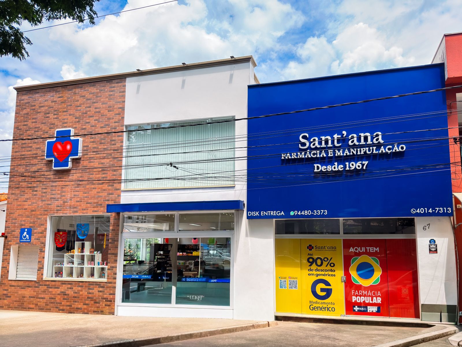 Fachada da Farmácia